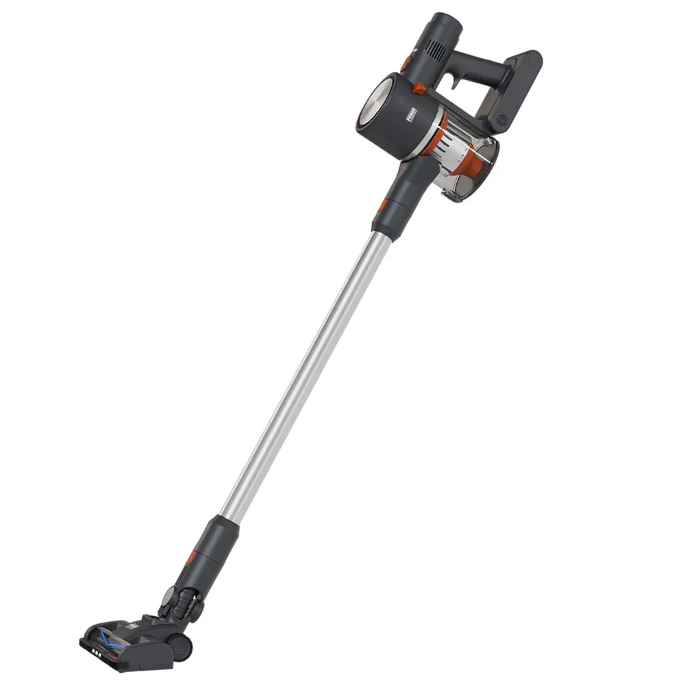 Aspirador de Pó Sem Fio Power Clean Pro 2 em 1: Pisos Lisos e Tapetes – 600ml, Filtro HEPA, Autonomia 50min, Movimento 180° - Bivolt