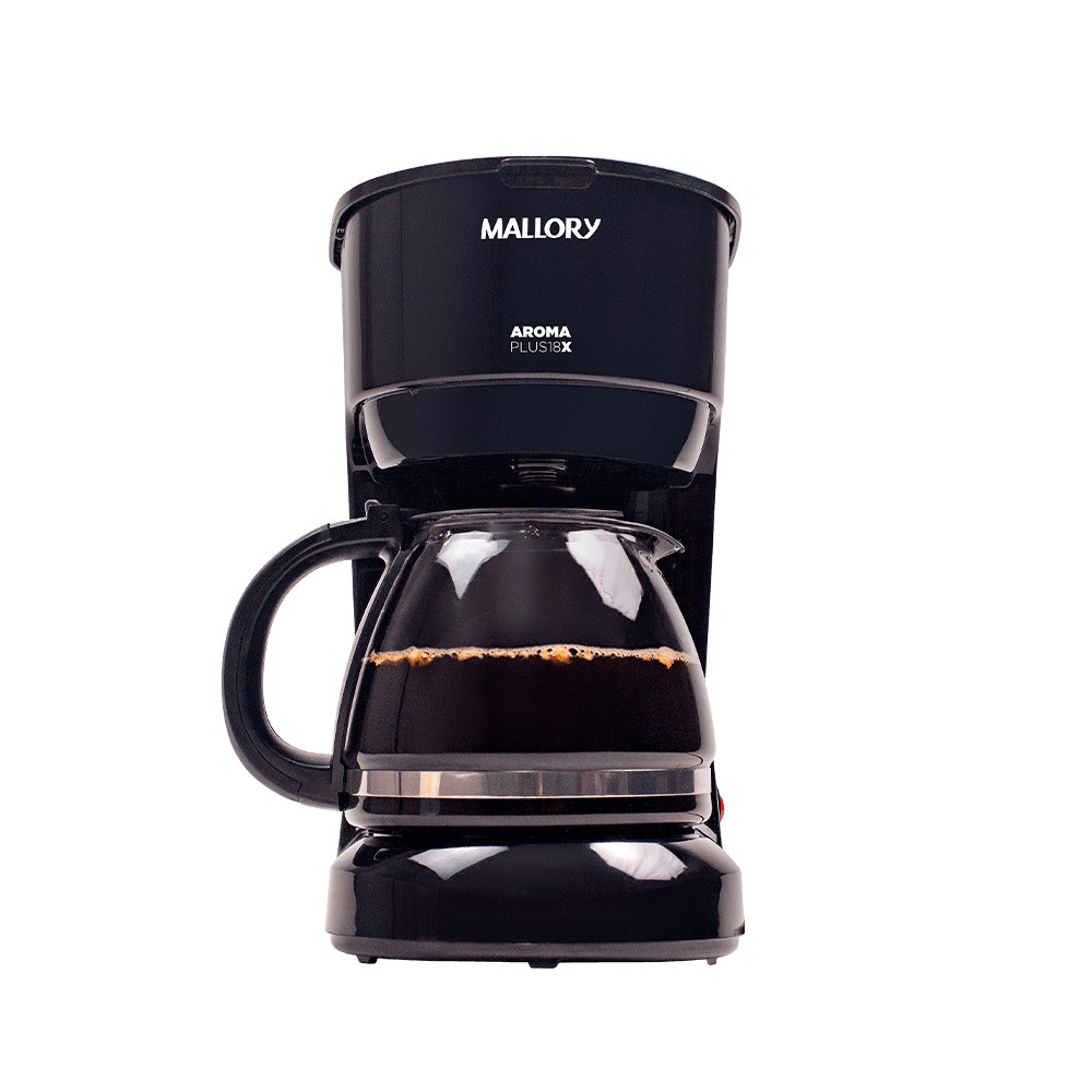 Cafeteira Elétrica Aroma Plus 18x - Sistema Corta-Pingo, Placa Aquecedora, Filtro Reutilizável, Capacidade de 750 ml