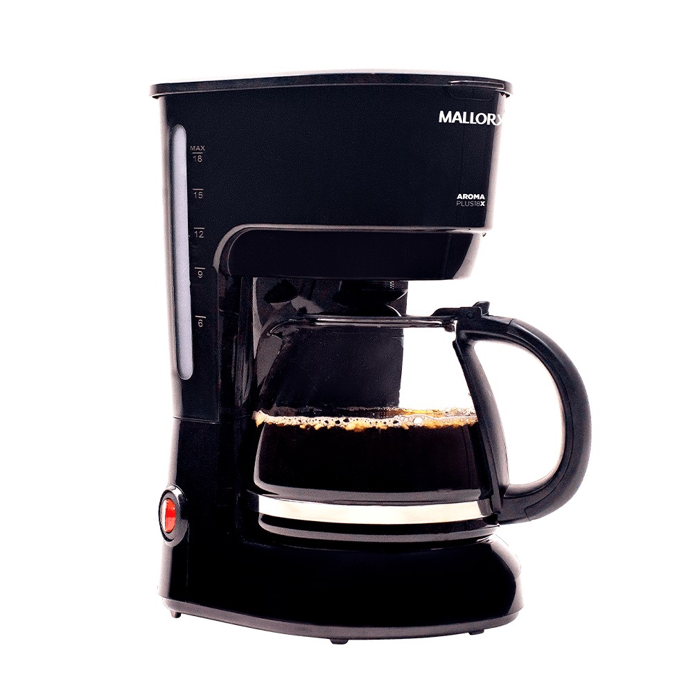 Cafeteira Elétrica Aroma Plus 18x - Sistema Corta-Pingo, Placa Aquecedora, Filtro Reutilizável, Capacidade de 750 ml