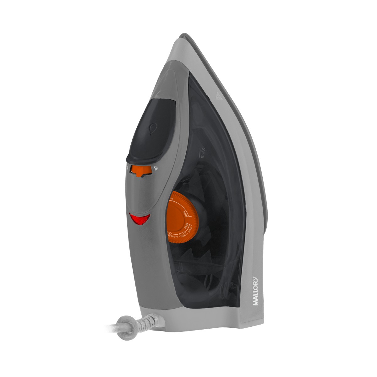 Ferro Jupiter Maxx 2 em 1: A Seco ou a Vapor - Base Antiaderente, Salva Botões, Seletor de Temperatura, Cabo 360º e Reservatório de 260ml