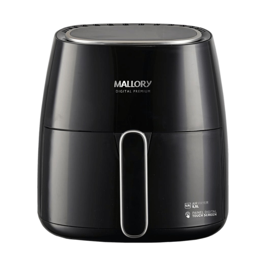 Fritadeira Air Fryer Digital Premium 5,5Litros - Painel 100% Digital - 1500W de Potência