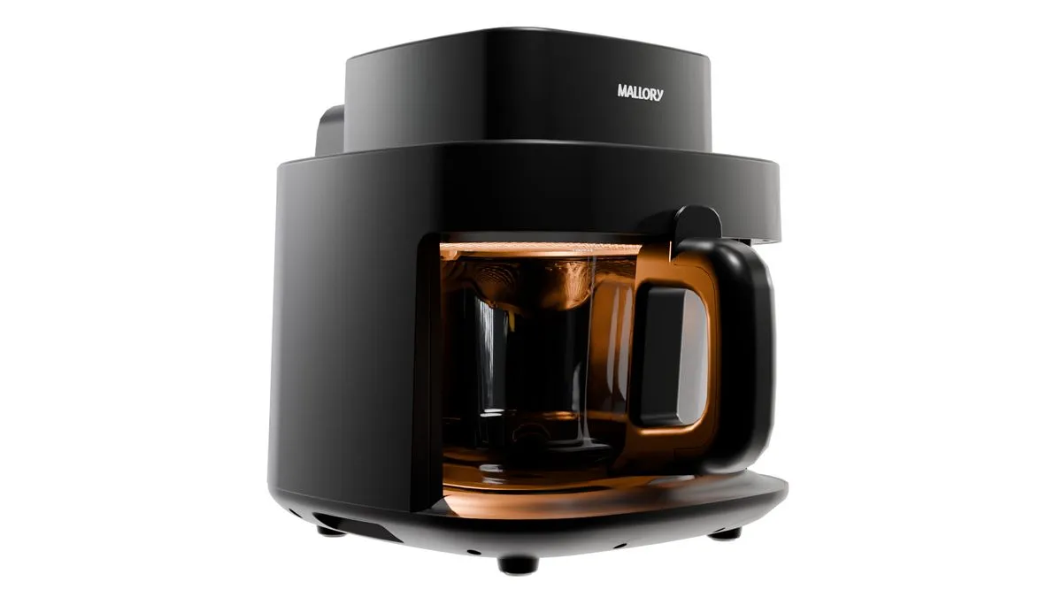 Fritadeira Elétrica SmartGlass - 4,5L, Air Cook 360°, Temperatura até 200°C, Cuba de Vidro Temperado