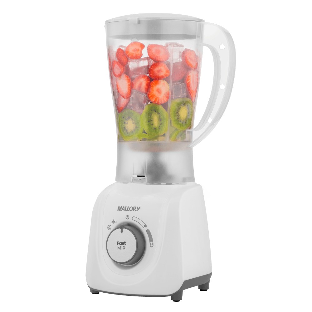 Liquidificador Fast Mix Branco 2 Velocidades 600W com Função Pulsar