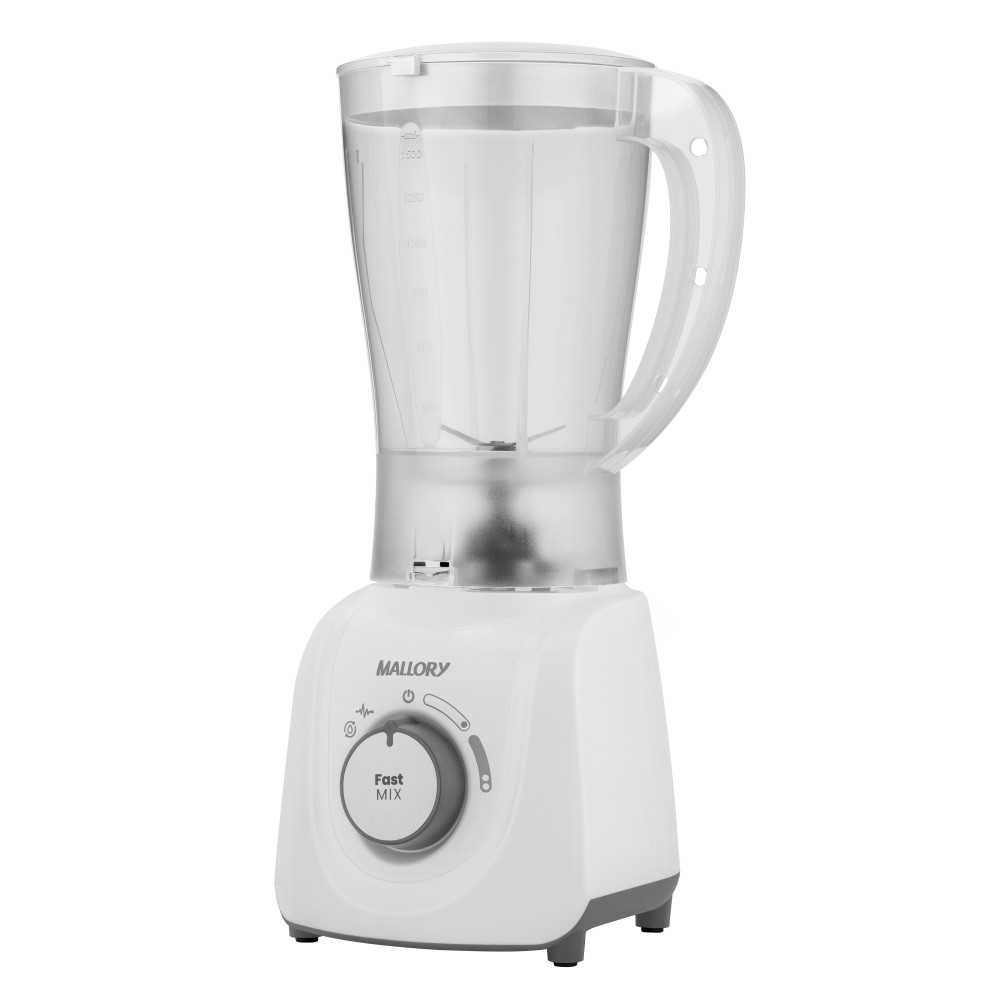 Liquidificador Fast Mix Branco 2 Velocidades 600W com Função Pulsar