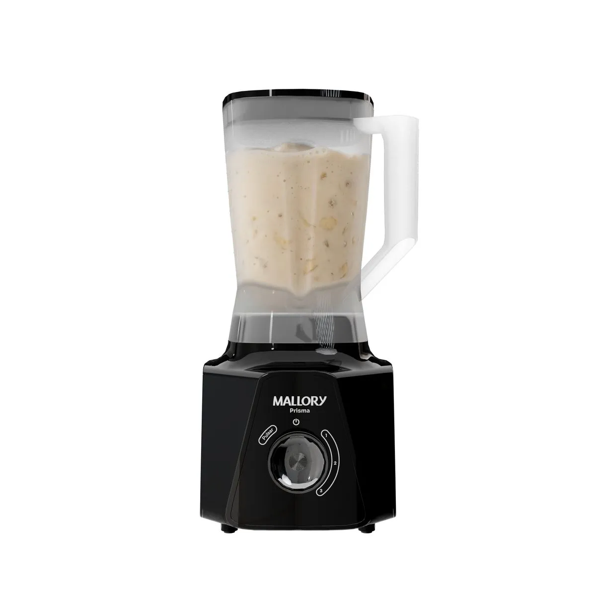 Liquidificador Prisma Preto 3 Velocidades, Função Pulsar e Autolimpeza Jarra de 2,2L