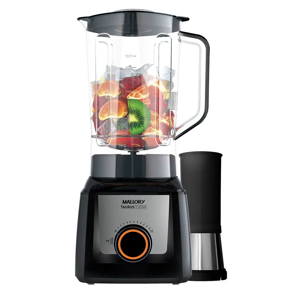 Liquidificador Taurus Preto 12 velocidades 1300W