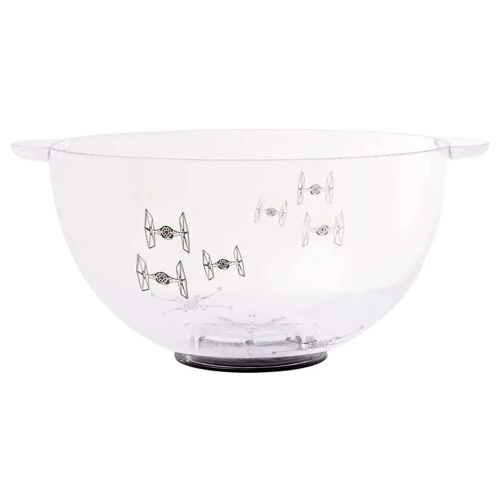 Pipoqueira Bowl Star Wars - Pipoca Doce ou Salgada, Tampa Bowl, Botão Liga/Desliga, Pés Antiderrapantes, Produto Licenciado Disney