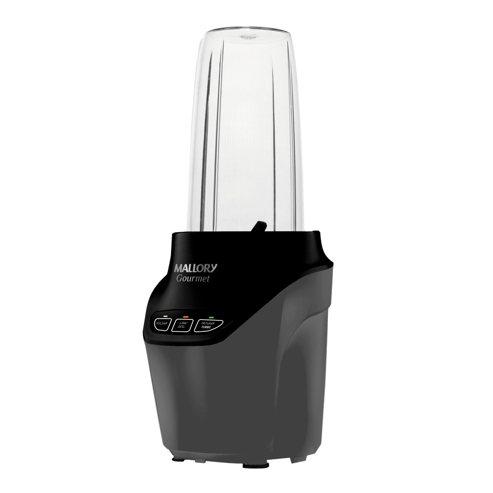 Liquidificador e Processador Gourmet - 1000W, 6 Lâminas em Aço Inox, Tritura Gelo, Painel Easy Touch, 2 Copos Tritan com Tampas