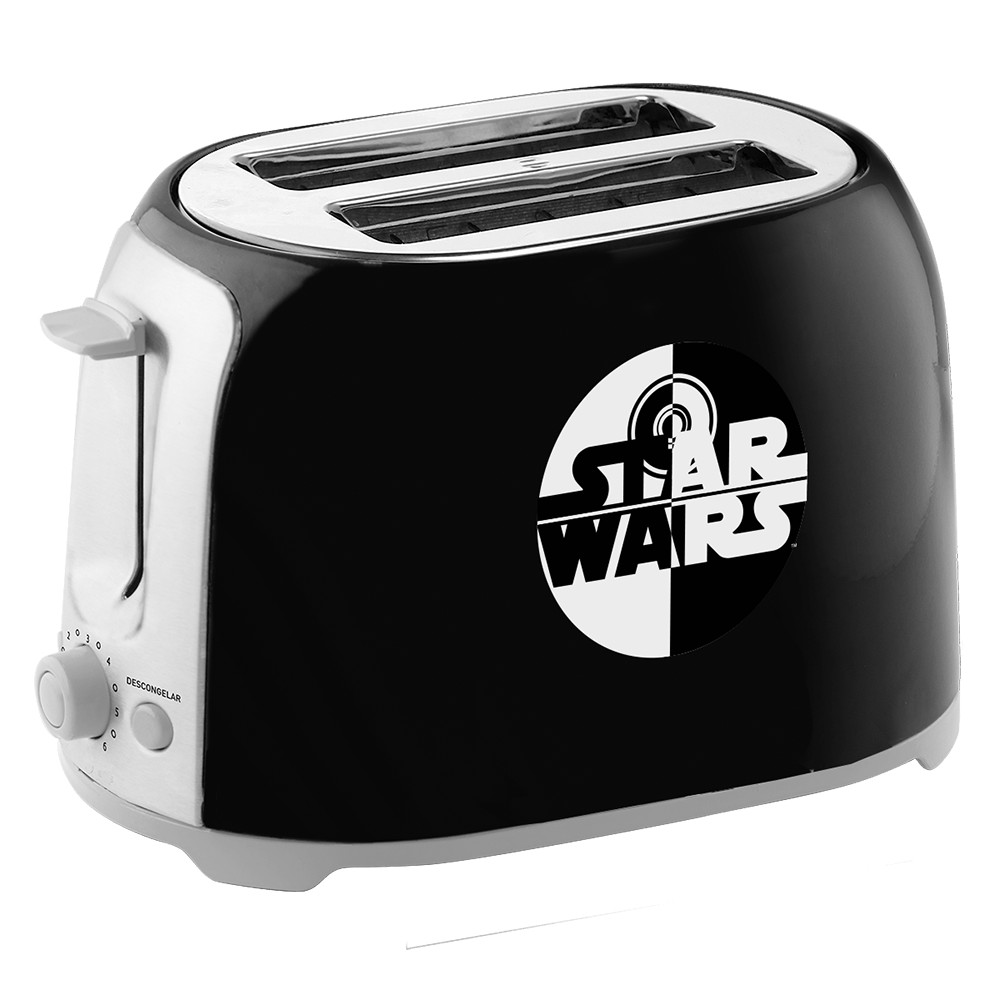 Torradeira Star Wars com 6 Níveis de Tostagem