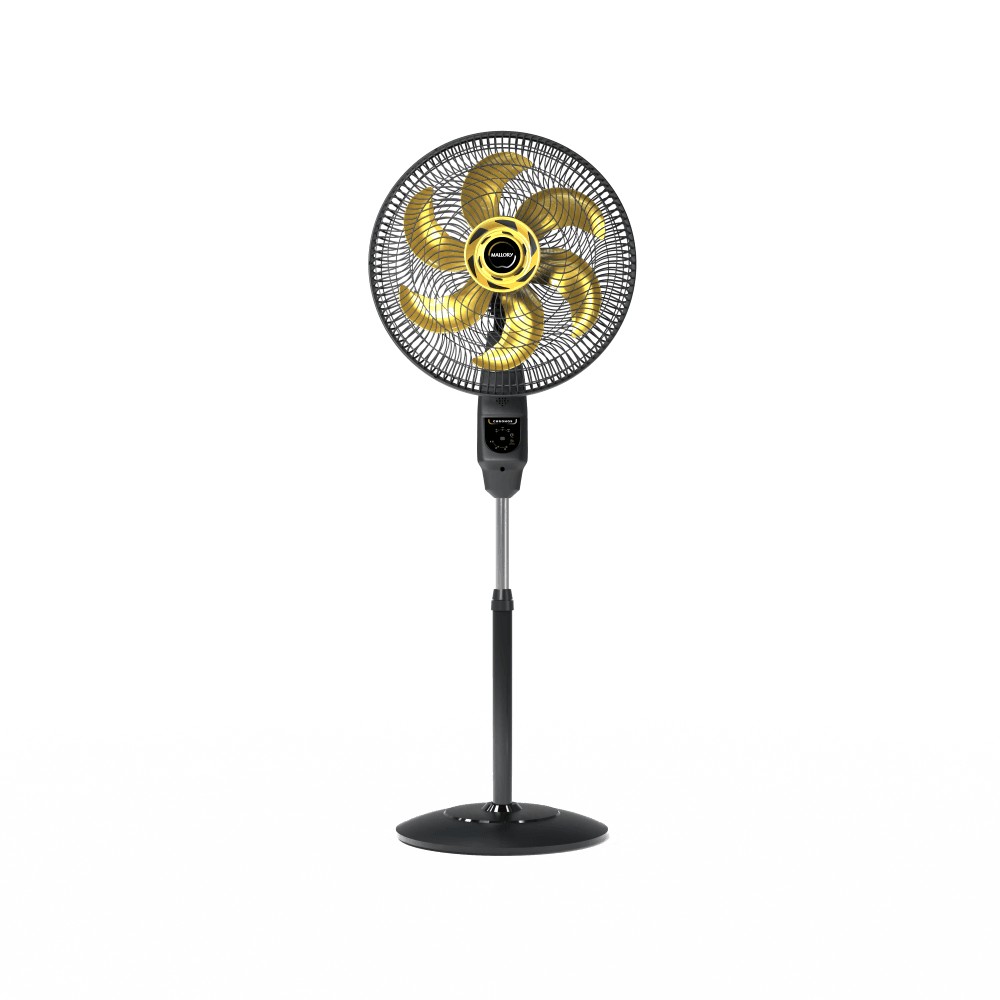 Ventilador de Coluna Chronos 140W, Silencioso, Controle Remoto, Hélice de 6 pás, Auto Desligamento Programável de até 7 Horas- PR -- DR