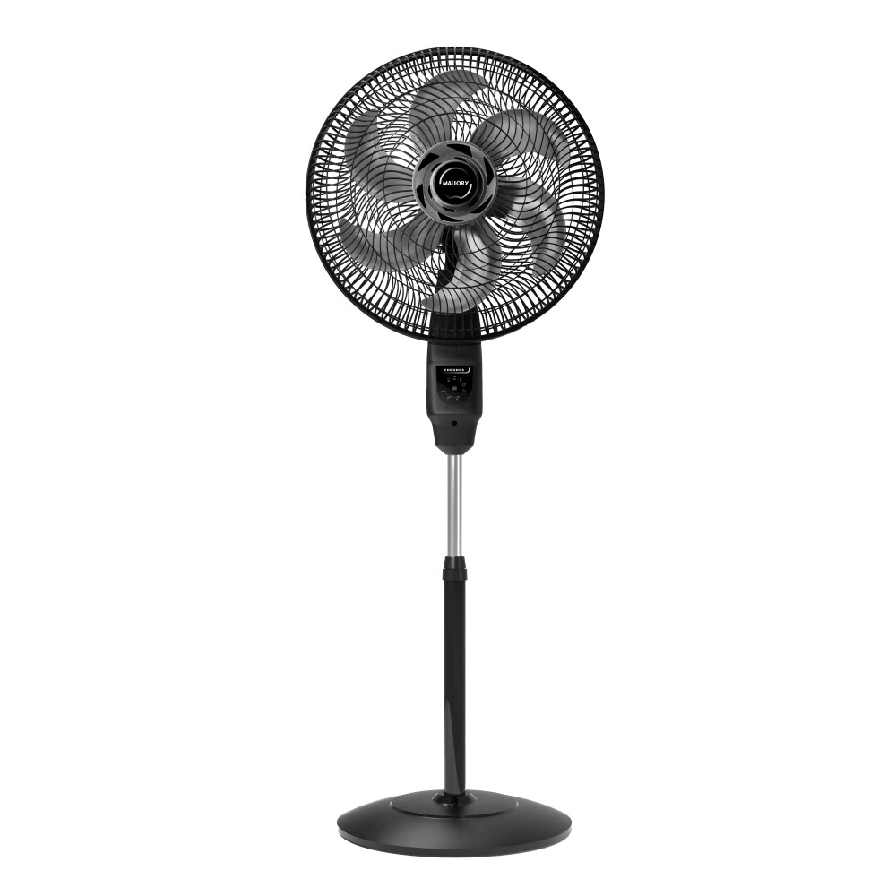 Ventilador de Coluna Chronos 140W, Silencioso, Controle Remoto, Hélice de 6 pás, Auto Desligamento Programável de até 7 Horas- PR -- GR